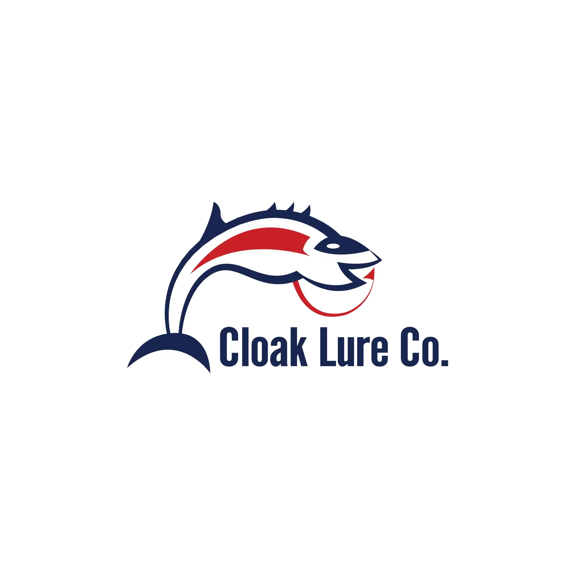 Cloak Lure Co. | Fishing Logo